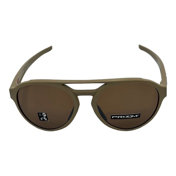 Oakley Forager Matte Terrain Tan Prizm Tungsten Lens Sunglasses (Authentic) - Picture 3 of 6